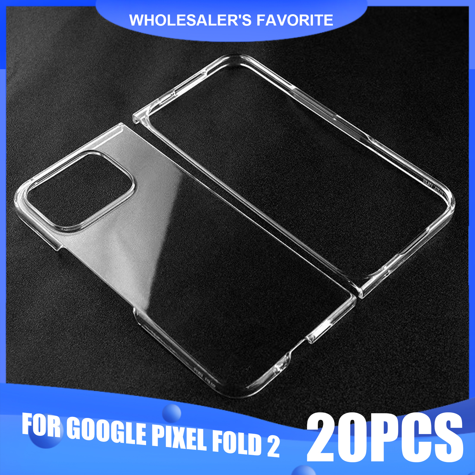 For Google Pixel Fold 2 Transparent Phone Case Protective Cover Protector - Picture 7 of 7