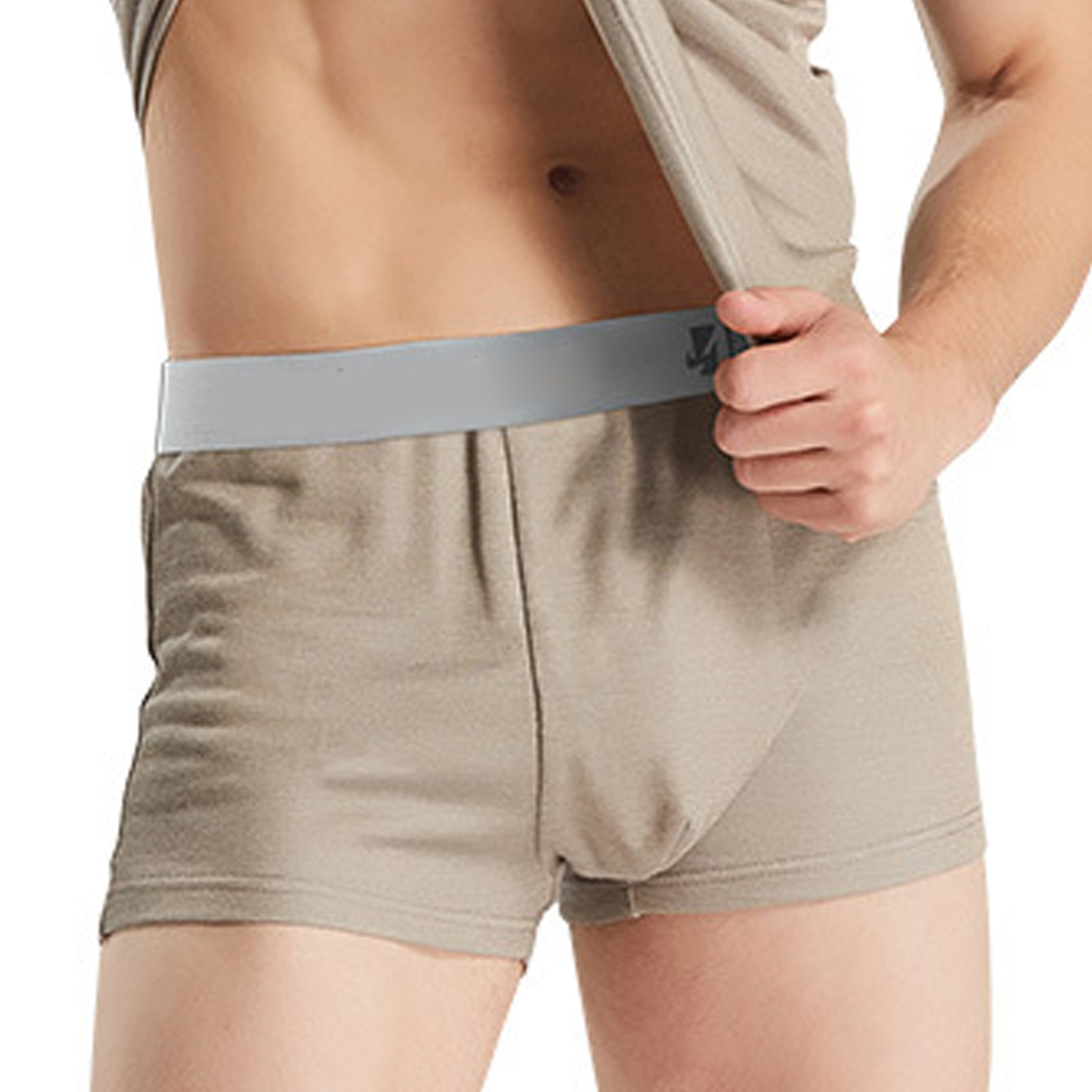 EMF Shielding Anti-Radiation Protection Silver Fiber Men Tank Tops Shorts - Picture 9 of 10