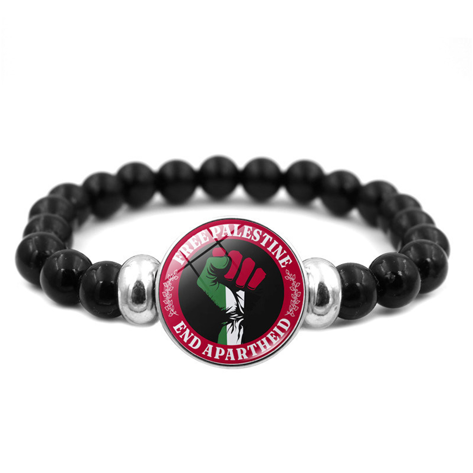 Free Palestine Support Flagge Armband String Hand Bead Schmuck 17+5cm - Bild 20 von 29