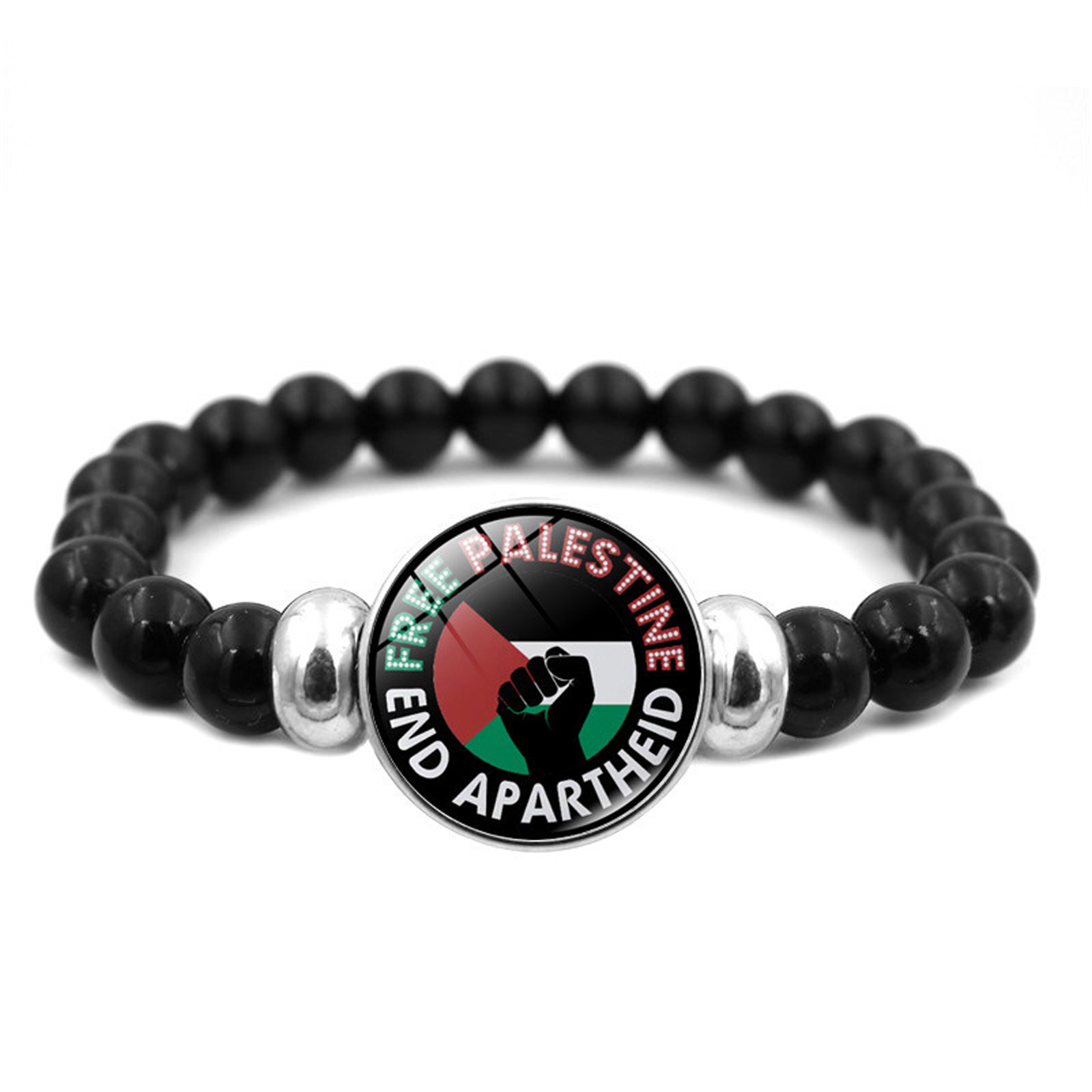 Free Palestine Support Flagge Armband String Hand Bead Schmuck 17+5cm - Bild 21 von 29