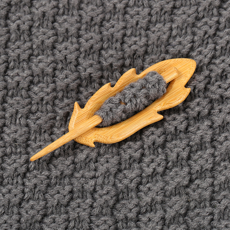 1 Pz Sciarpa Maglione Spilla in Legno con Motivo Animale Scialle Legno Cartoni Animati Spilla - Foto 15 di 27