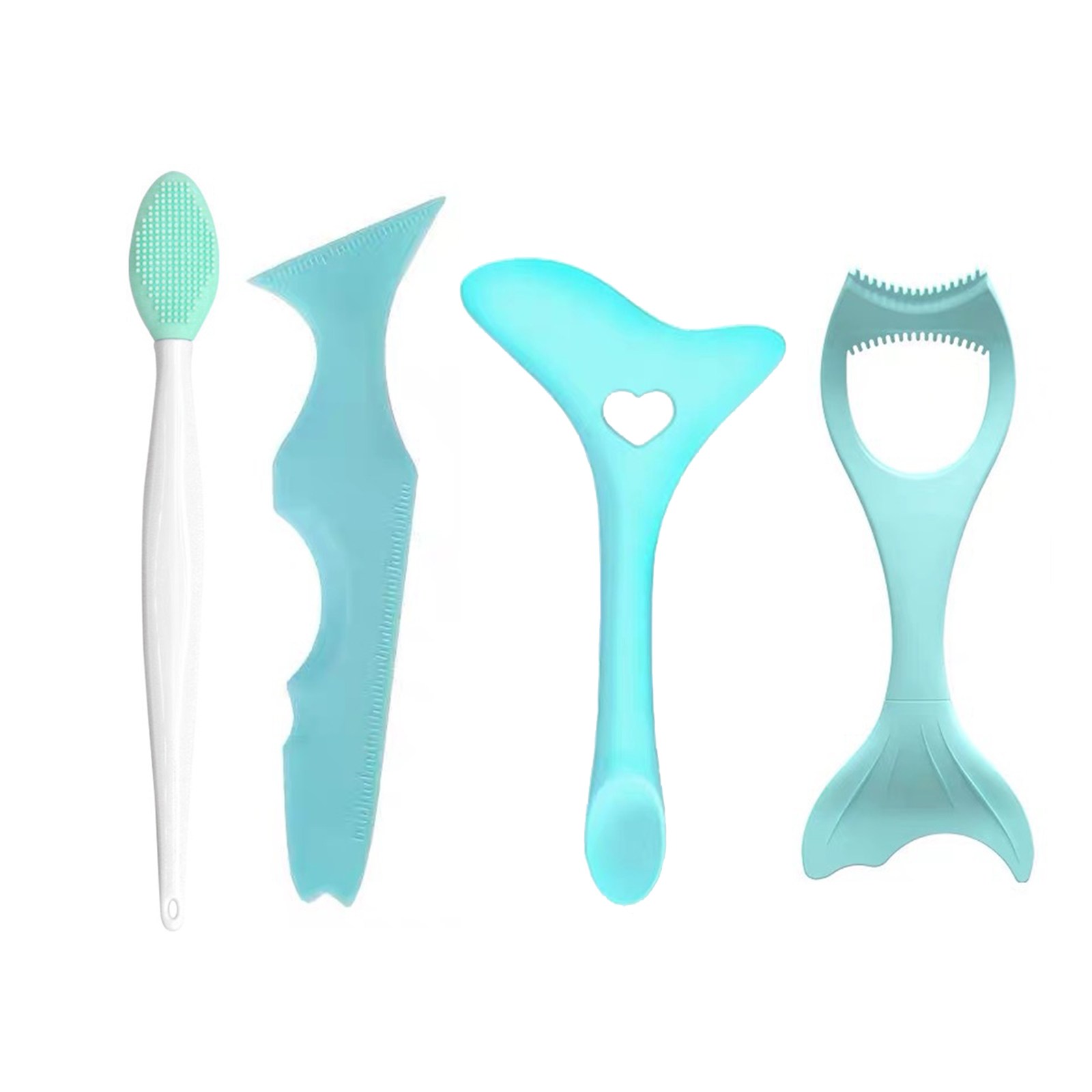 4 PCS Silicone Aid Eyeliner Guide Applicator Tool Eye Makeup Template Stencils - Picture 15 of 16