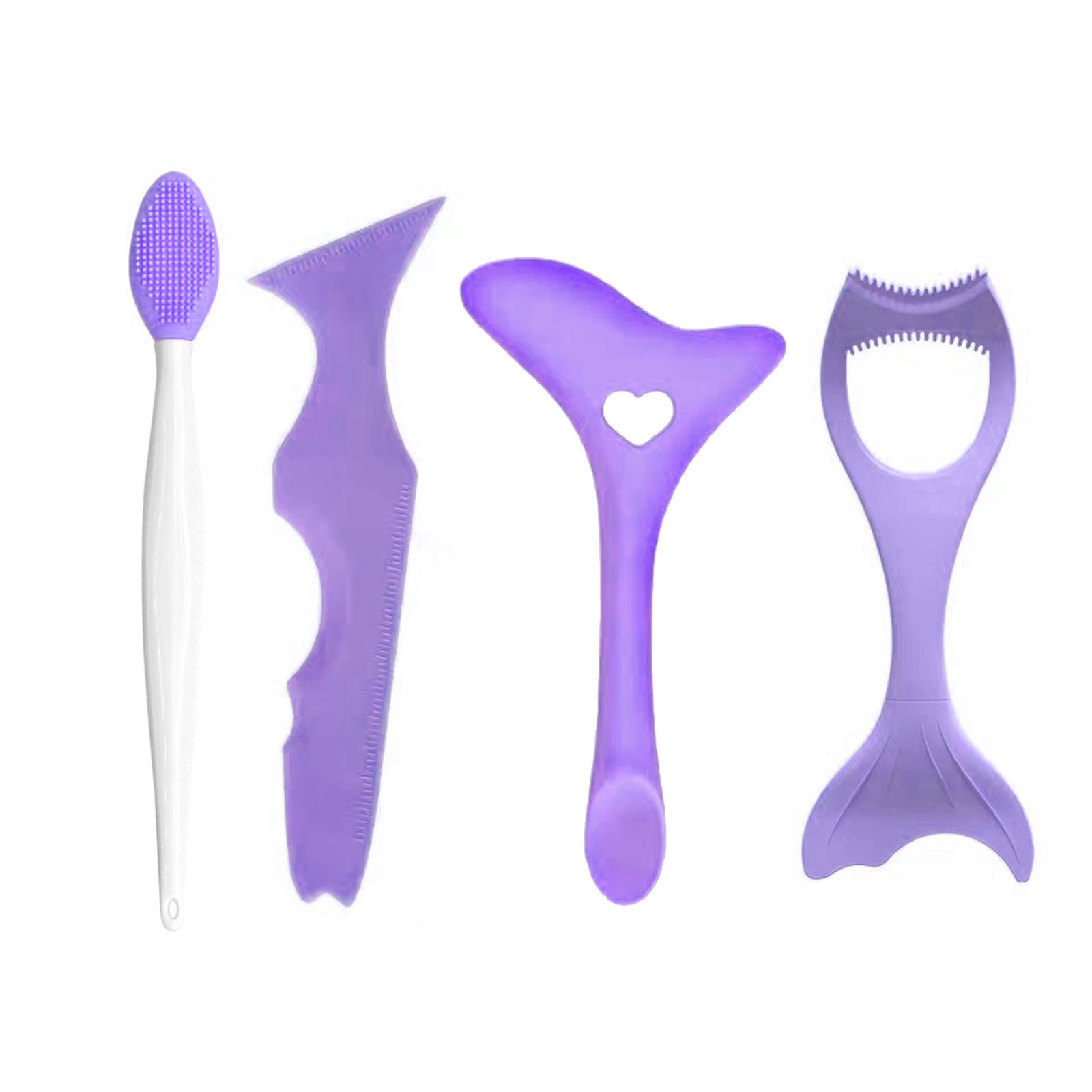 4 PCS Silicone Aid Eyeliner Guide Applicator Tool Eye Makeup Template Stencils - Picture 16 of 16