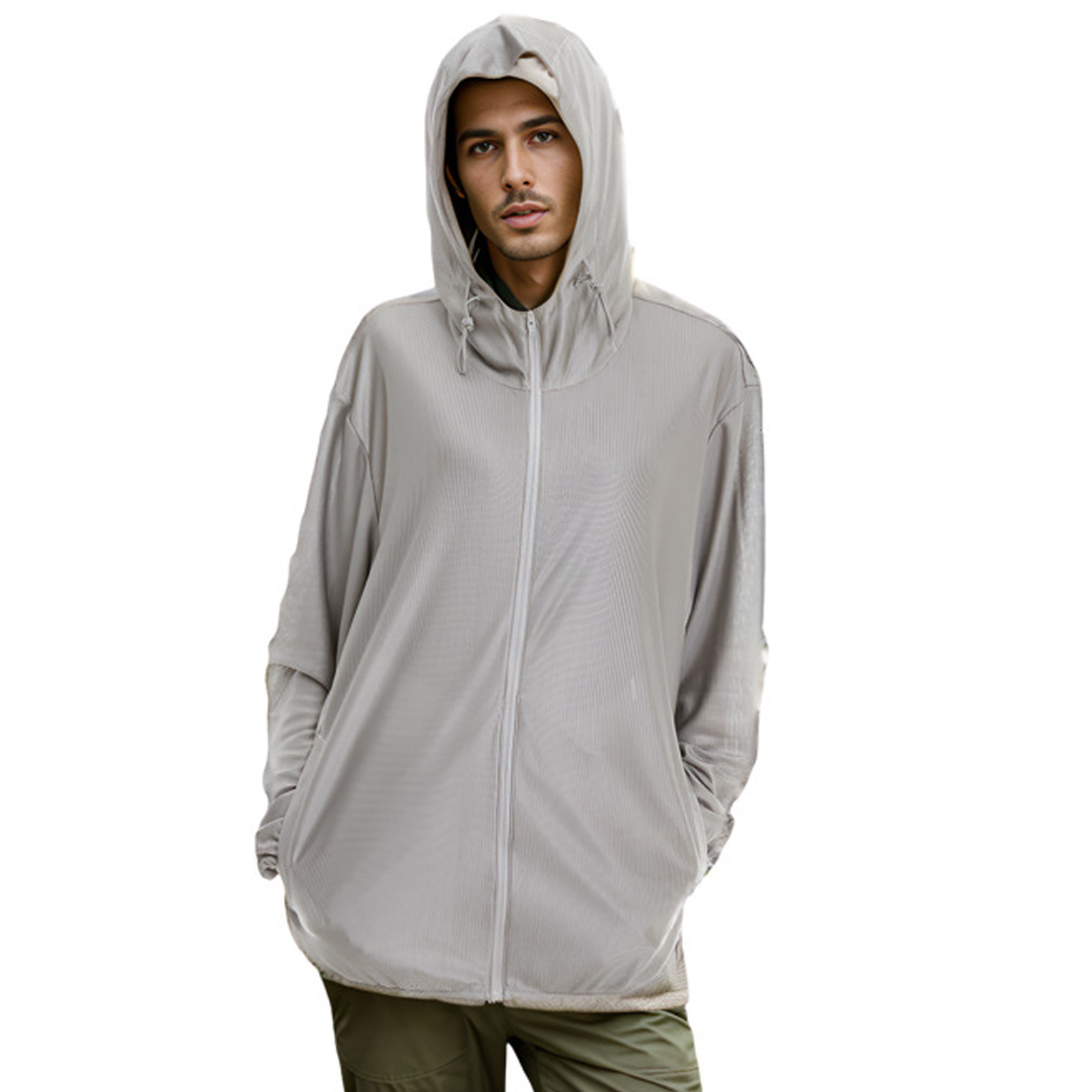 Men EMF EMI Shielding Anti-Radiation 100% Silver Fiber Clothes Tops Coat Hoodies - Picture 8 of 10
