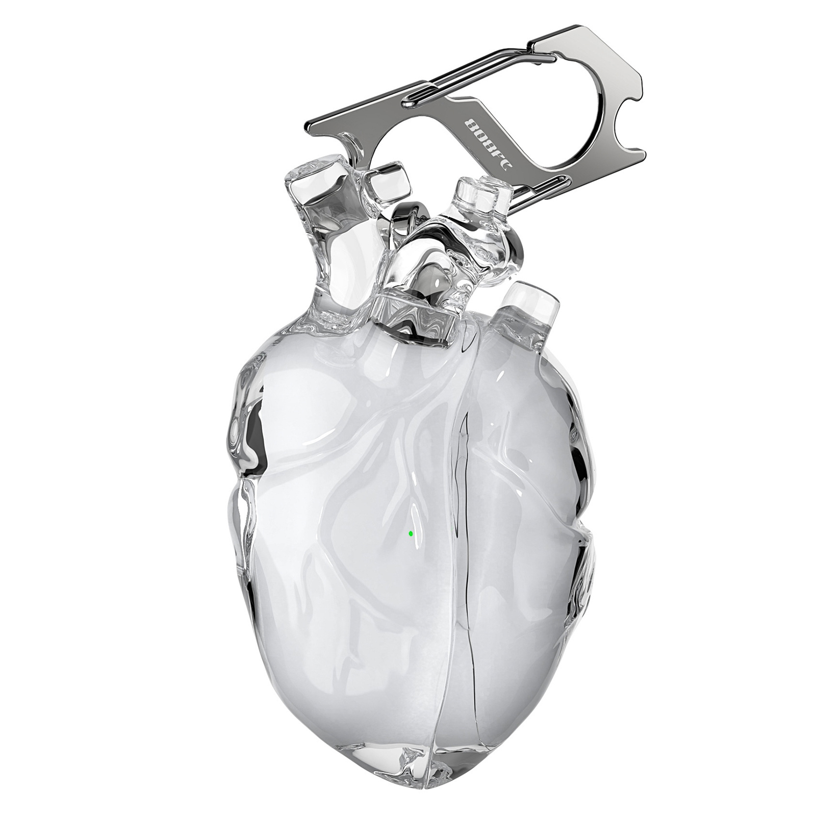 Silicone Heart-Shaped Protective Case for AirPods 3/4 AirPods pro/pro2 w/ Hook - Picture 7 of 12