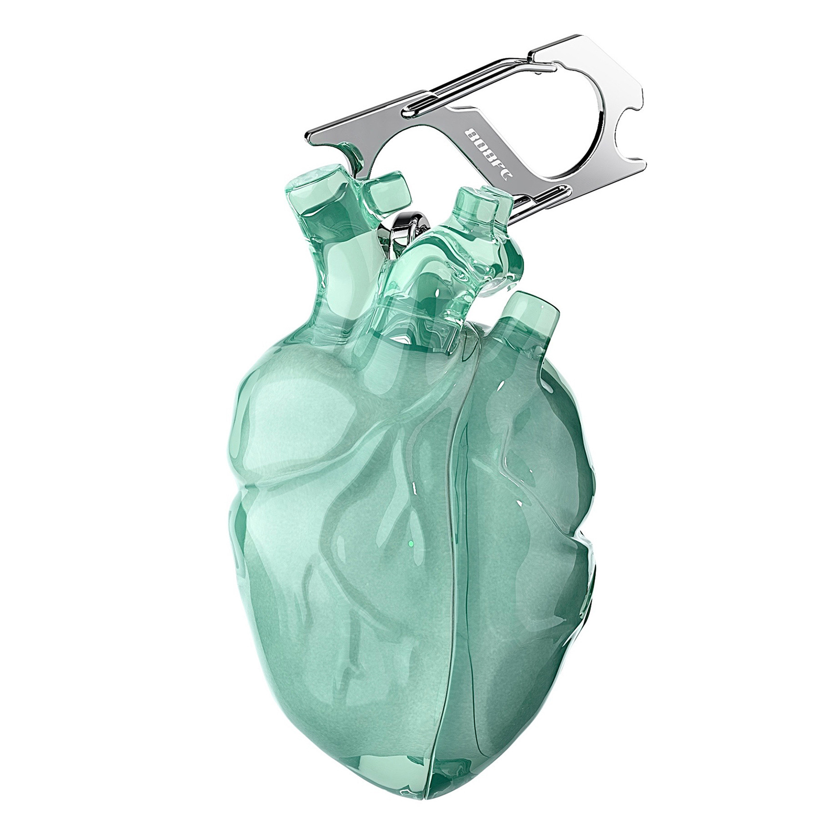 Silicone Heart-Shaped Protective Case for AirPods 3/4 AirPods pro/pro2 w/ Hook - Picture 12 of 12