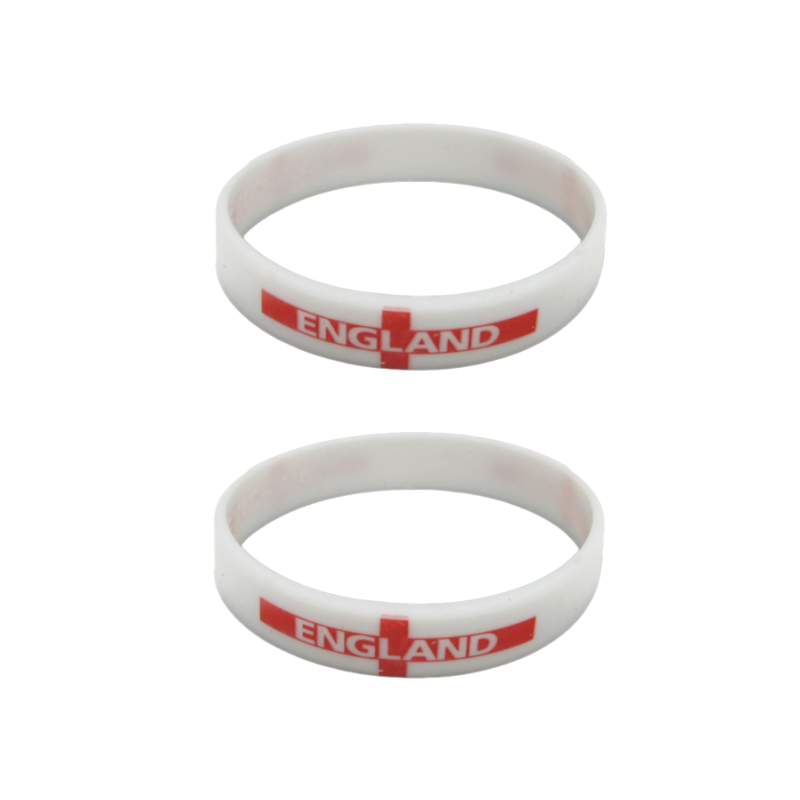 Sports Fan Cheering Accessories Kit Silicone Support Bracelet and Flag Stickers - 第 25/25 張圖片