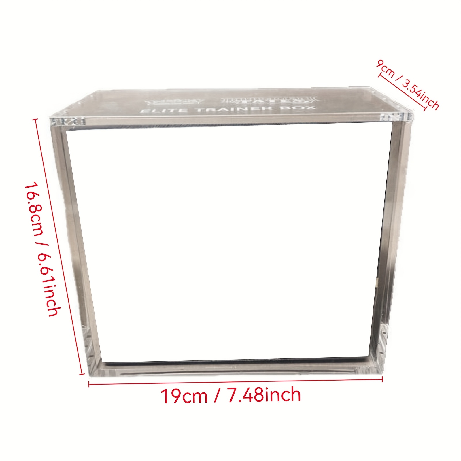 1 Stück Magnetische Acryl Display Storage Case Protector für Karten Booster Box - Bild 8 von 9