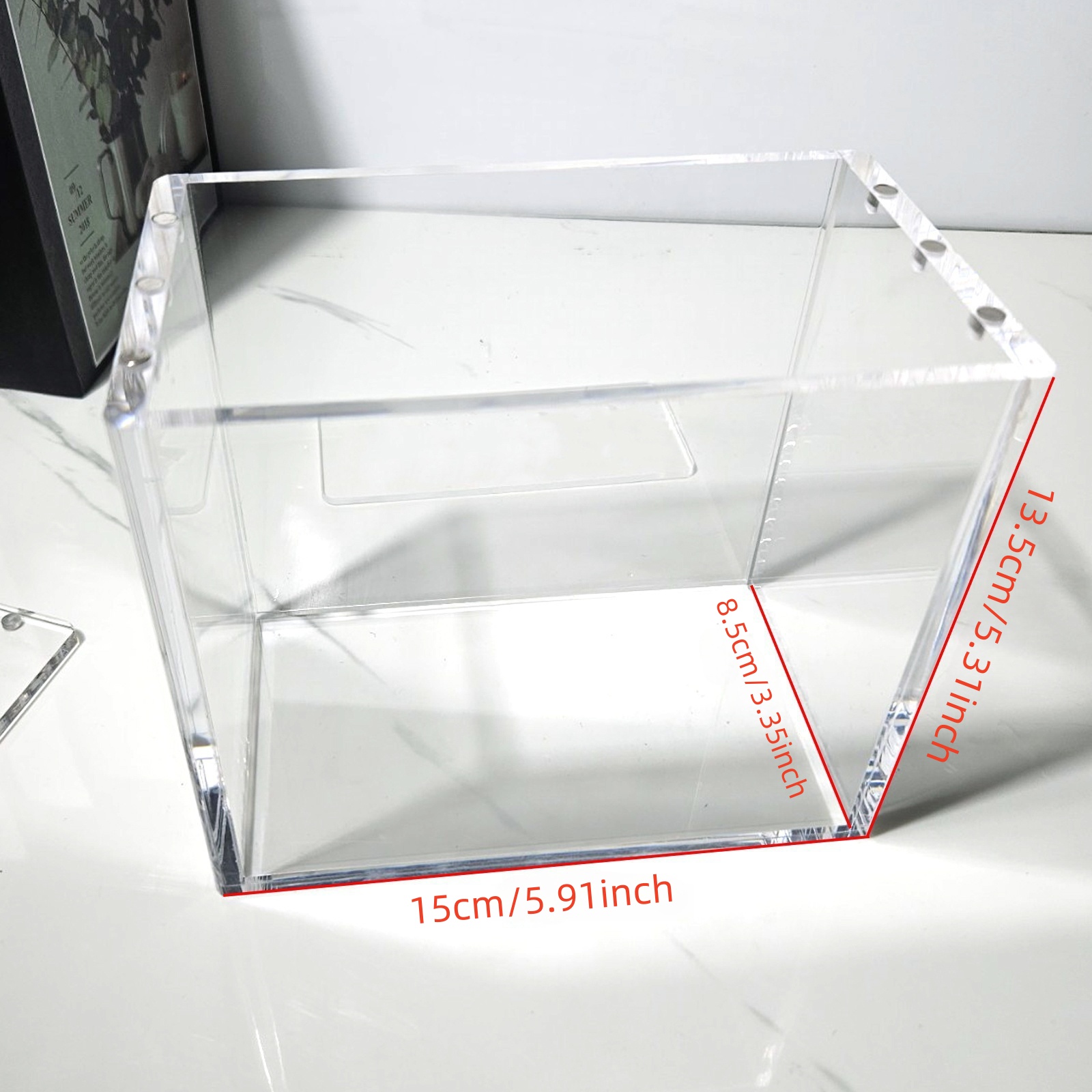 1 Stück Magnetische Acryl Display Storage Case Protector für Karten Booster Box - Bild 9 von 9