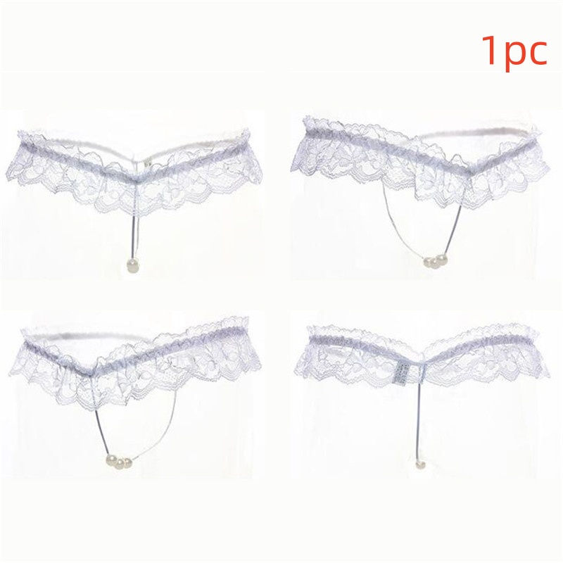 Butterfly Sequin Thong Women’s Beaded Massage Panties Sexy Transparent #p