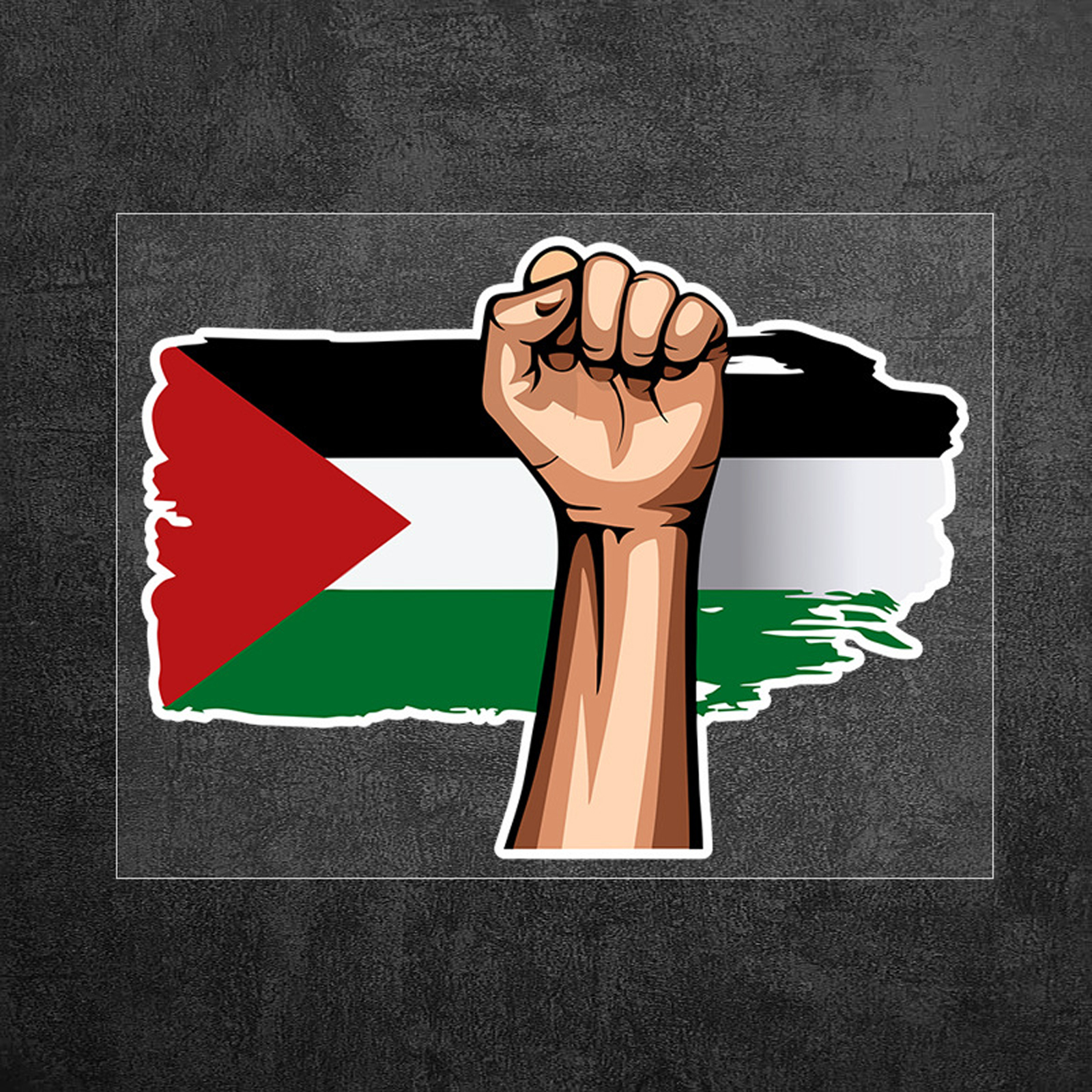 Calcomanía de vinilo bandera de Palestina pegatina de coche para ventana puerta de parabrisas (impermeable) - Imagen 26 de 31
