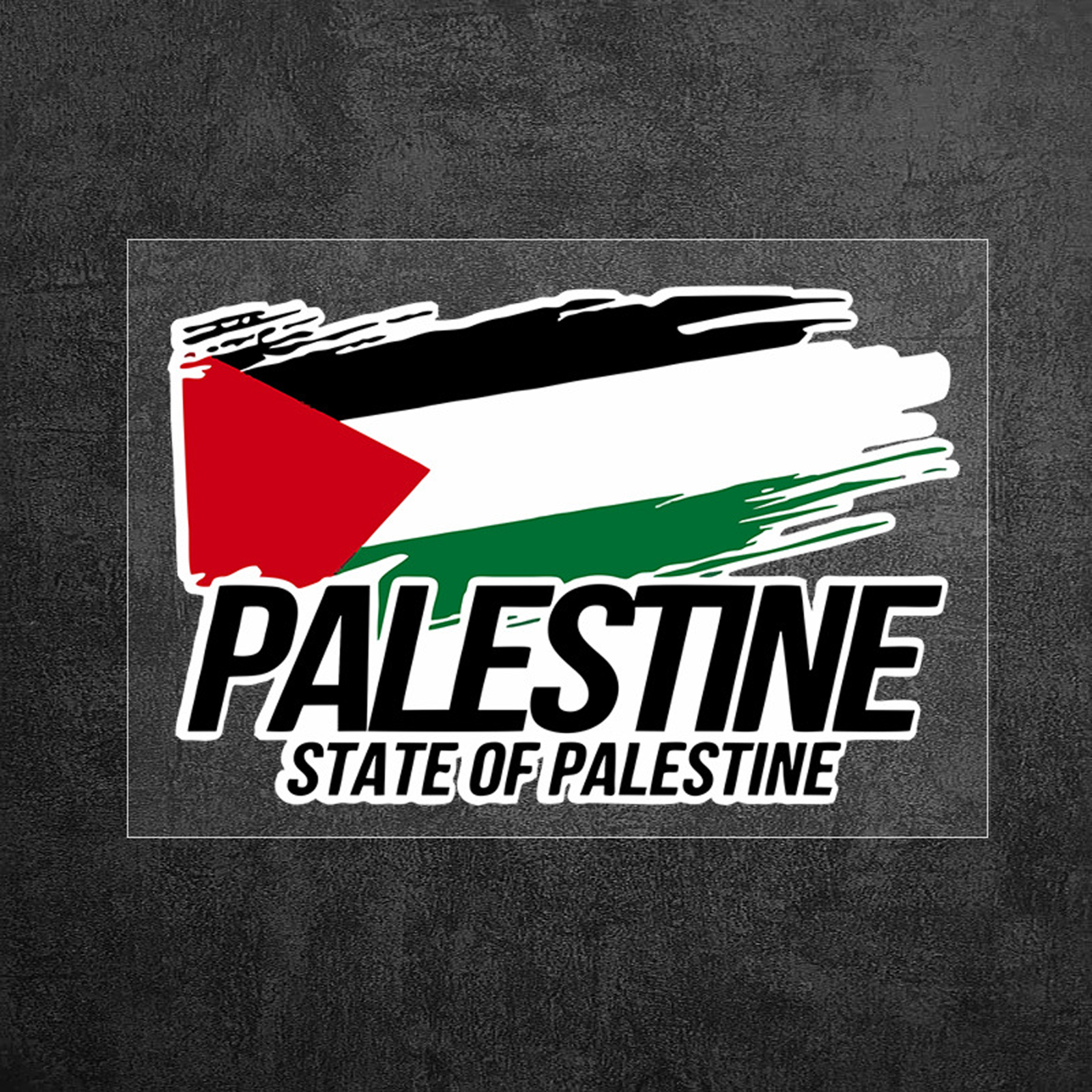 Calcomanía de vinilo bandera de Palestina pegatina de coche para ventana puerta de parabrisas (impermeable) - Imagen 30 de 31