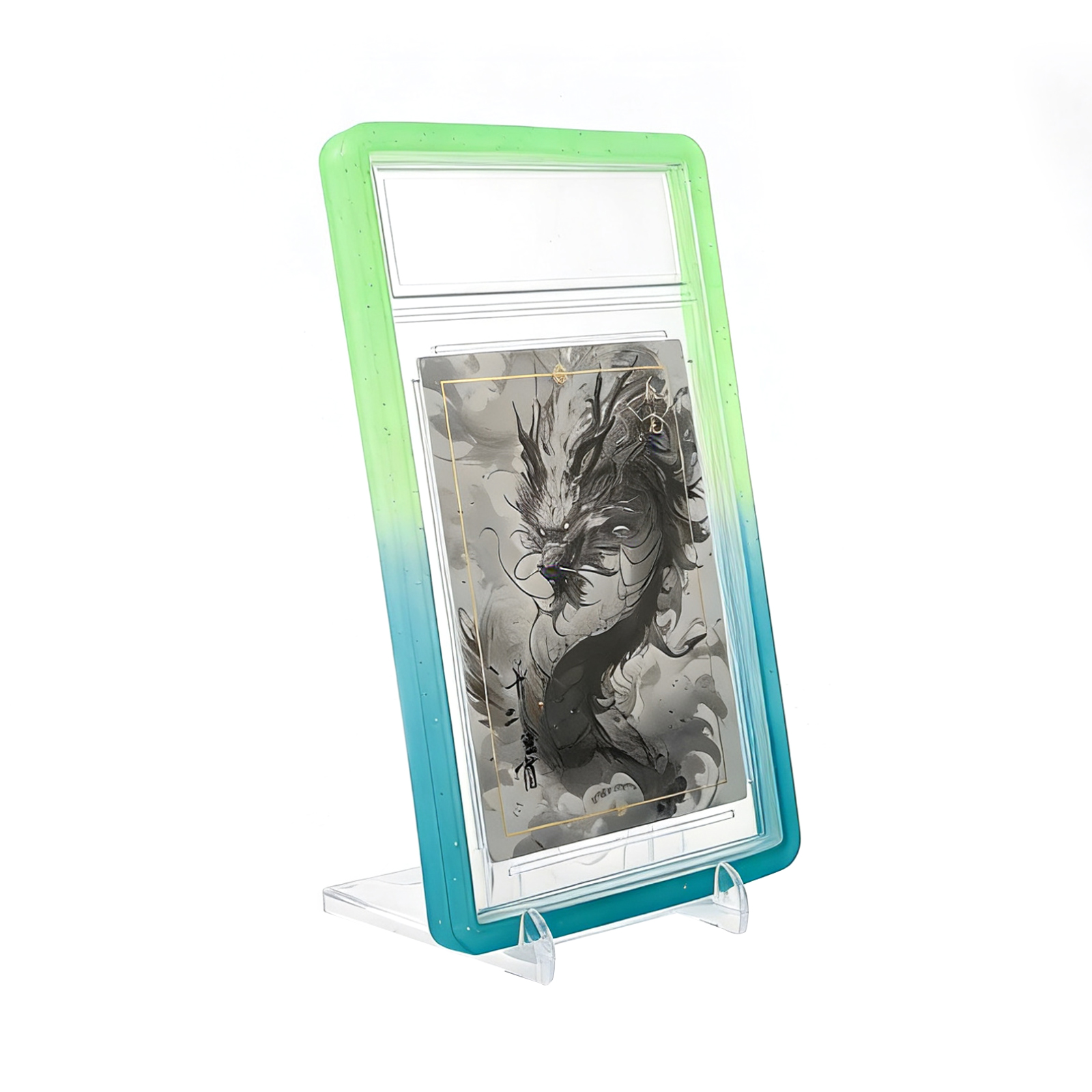 Green Blue PSA Slab Guard