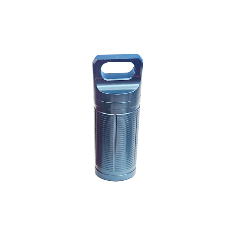 Caja de pastillas impermeable Survival EDC estuche cápsula sello botella contenedor botella 3,4 pulgadas - Imagen 11 de 11