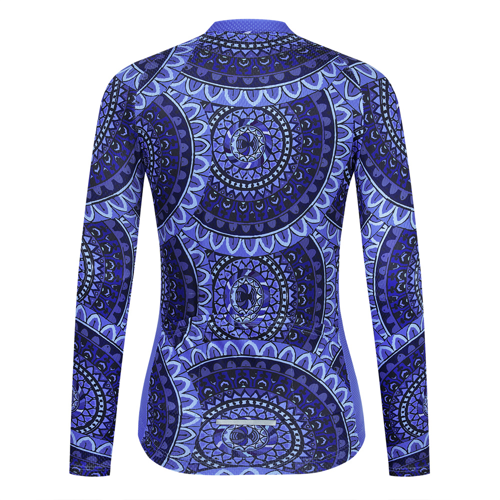 Bike Jersey Women Long Sleeve Cycling Clothing Wear Bicycle T-Shirt Sport Tops - Picture 14 of 26
