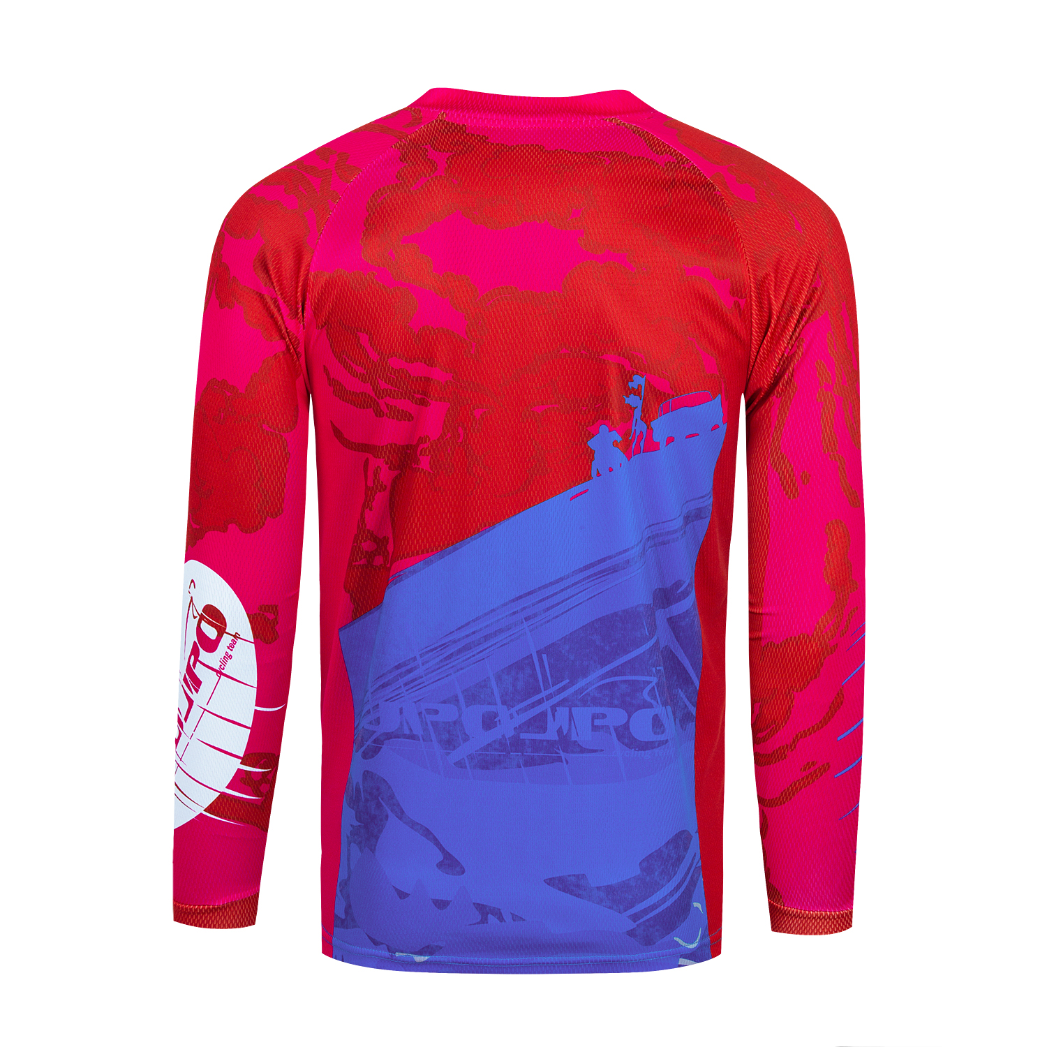 Hombres Ciclismo Jersey Descenso Bicicleta Ropa Motocross Mangas Largas Bicicleta Camisa Prenda para el torso - Imagen 24 de 28
