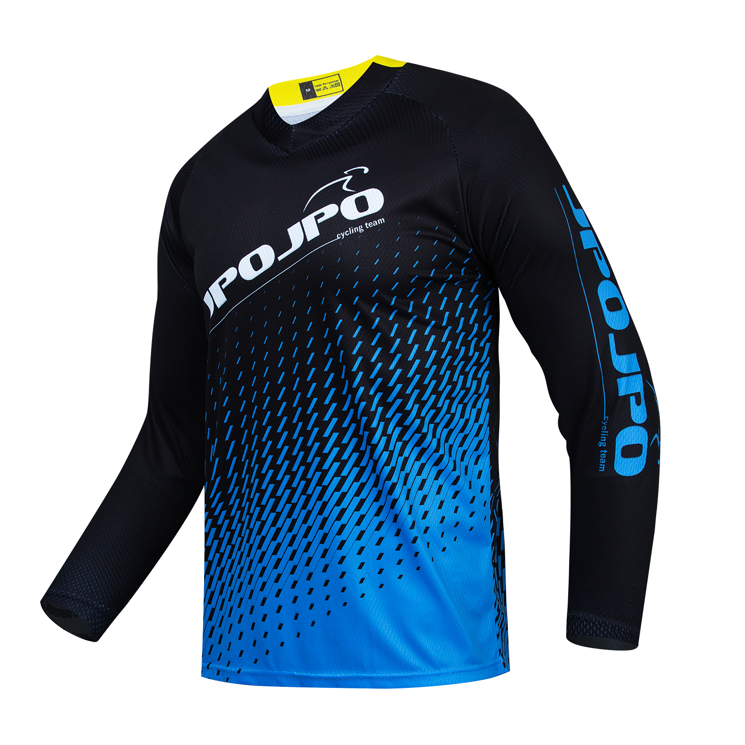 Hombres Ciclismo Jersey Descenso Bicicleta Ropa Secado Rápido Mangas Largas Bicicleta Camisa Prenda para el torso - Imagen 13 de 20