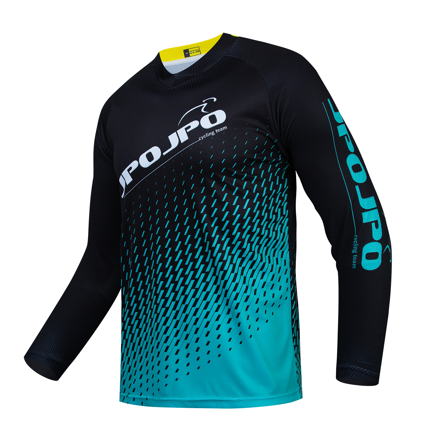 Hombres Ciclismo Jersey Descenso Bicicleta Ropa Secado Rápido Mangas Largas Bicicleta Camisa Prenda para el torso - Imagen 11 de 20