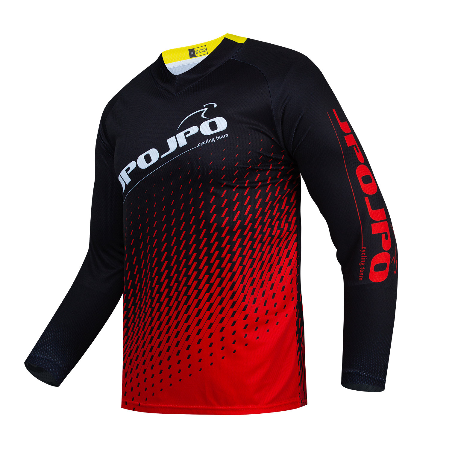 Hombres Ciclismo Jersey Descenso Bicicleta Ropa Secado Rápido Mangas Largas Bicicleta Camisa Prenda para el torso - Imagen 19 de 20