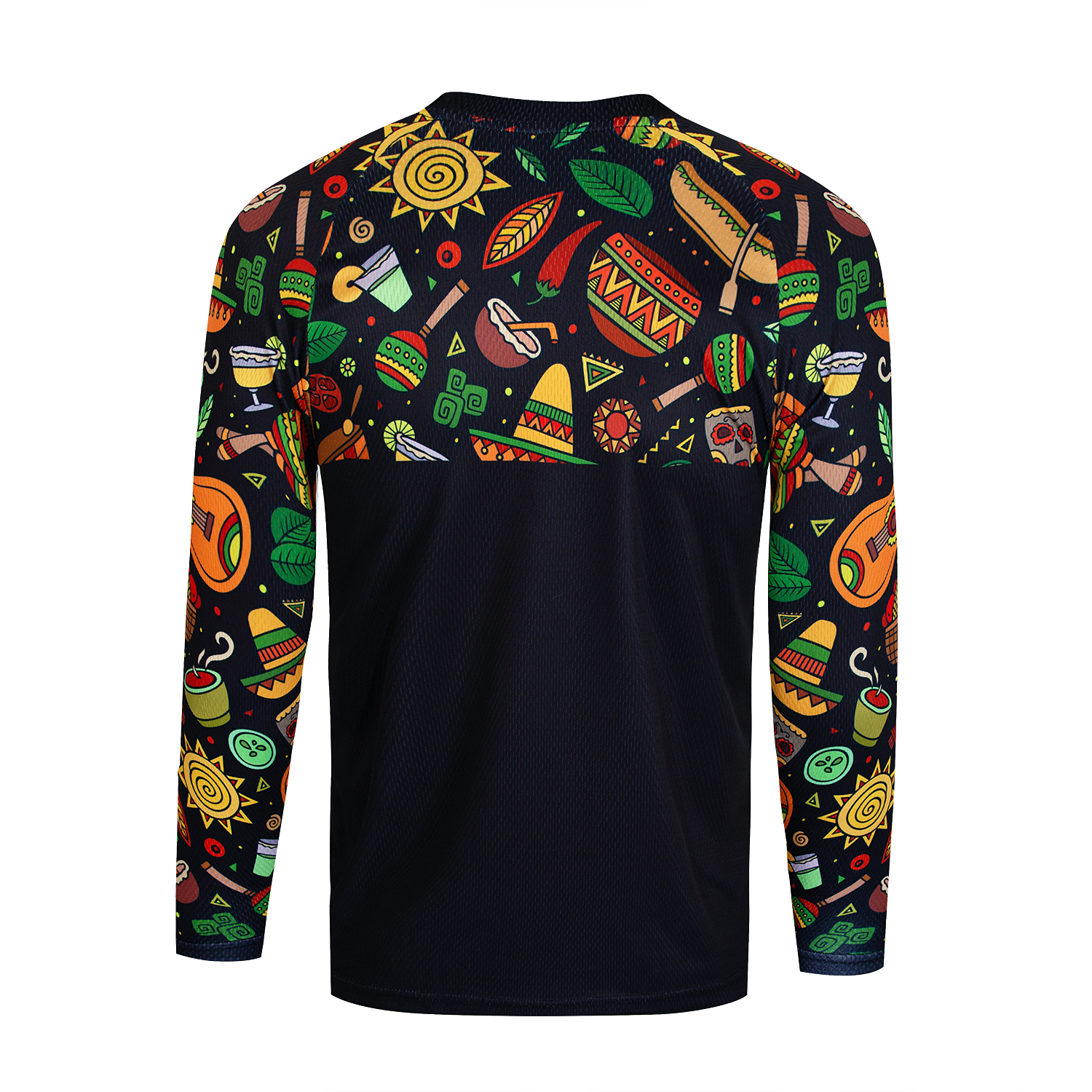 Hombres Ciclismo Jersey Descenso Desgaste Bicicleta Mangas Largas MTB Todoterreno Deportivo Camisa Prendas para el torso - Imagen 13 de 23