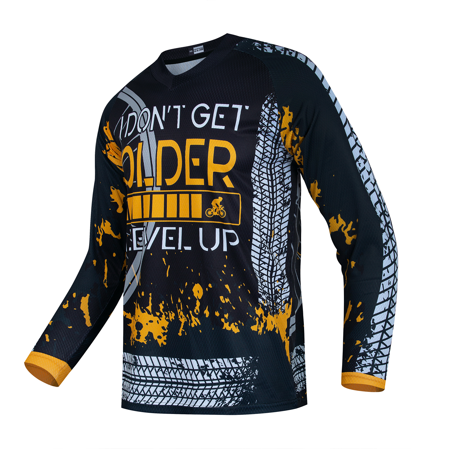Hombres Ciclismo Jersey Descenso Desgaste Bicicleta Mangas Largas MTB Todoterreno Deportivo Camisa Prendas para el torso - Imagen 22 de 23
