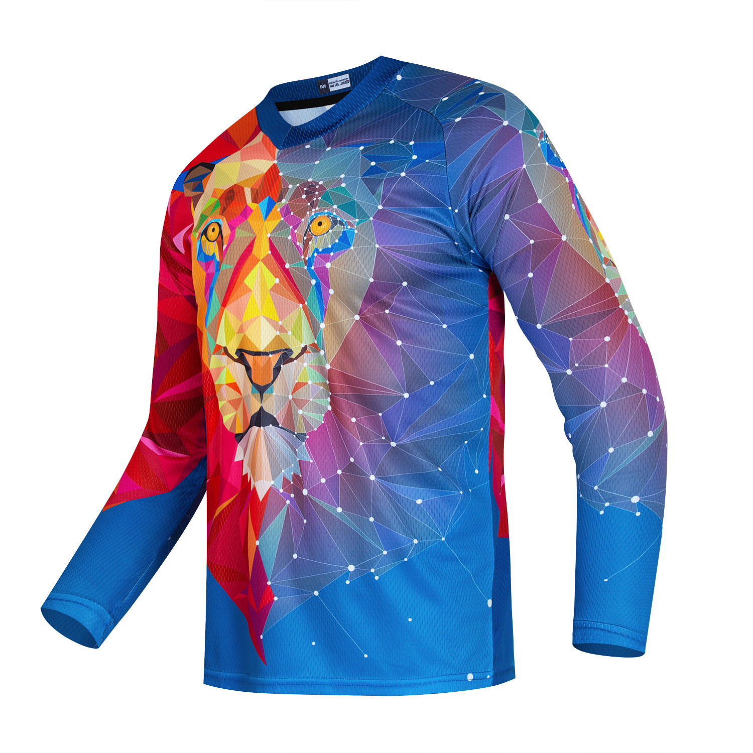 Hombres Ciclismo Jersey Descenso Desgaste Bicicleta Mangas Largas MTB Todoterreno Deportivo Camisa Prendas para el torso - Imagen 14 de 23