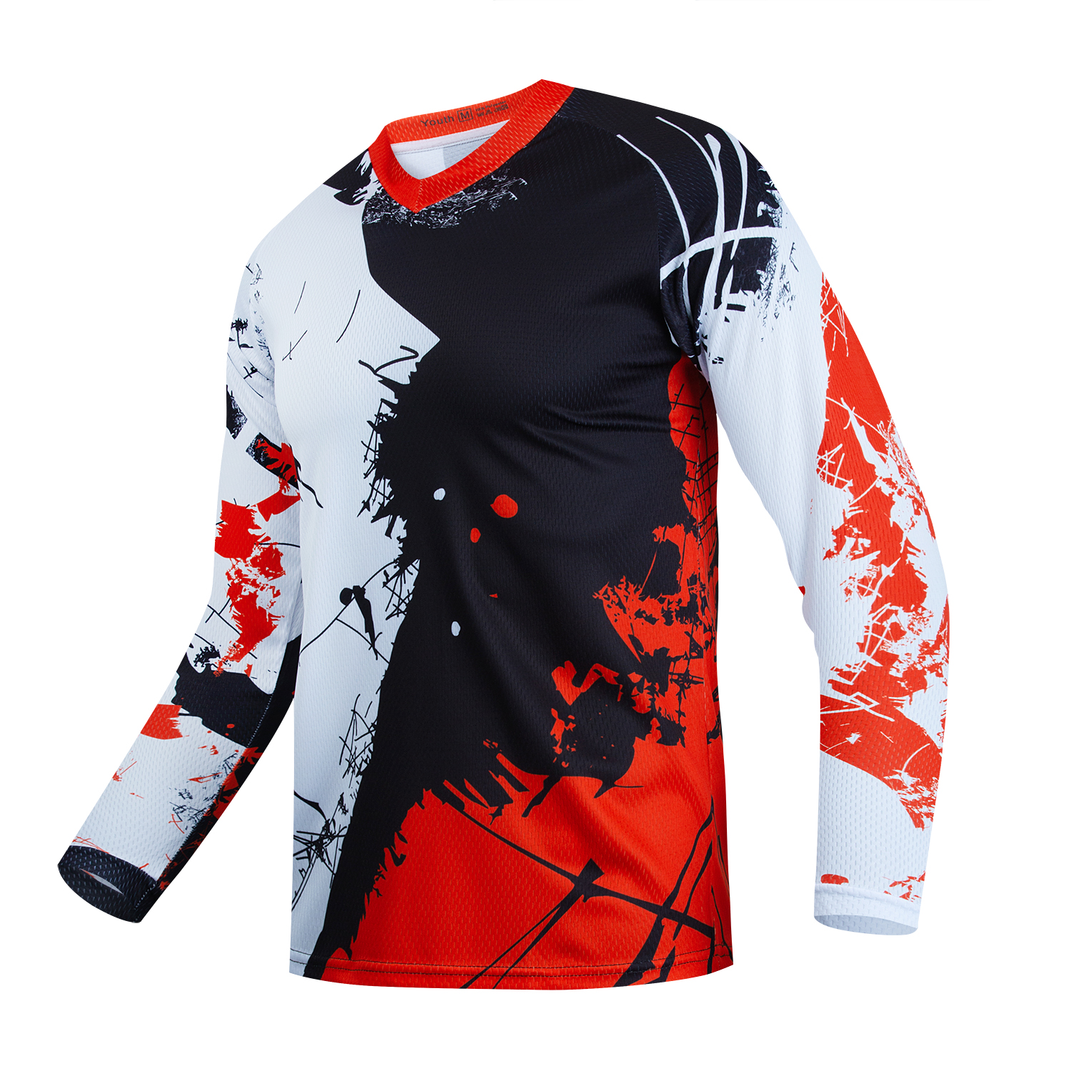 Youth Bike Shirt Cycling Jersey Girl Boy Long Sleeve Child Bicycle Downhill Tops - Picture 21 of 24