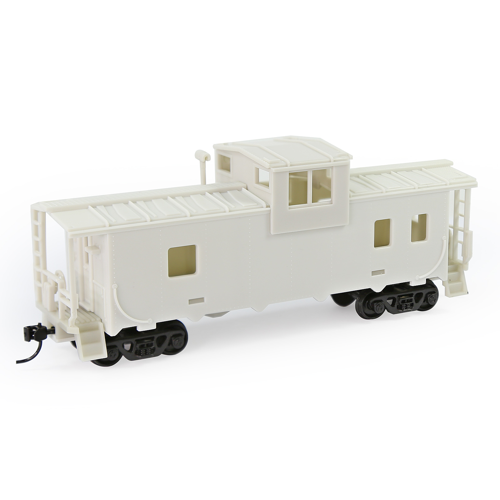 C8763JJ Model Train 1:87 Blanc Fourgon Queue Non Peint 36 Pieds Vision élargie - Picture 9 of 10
