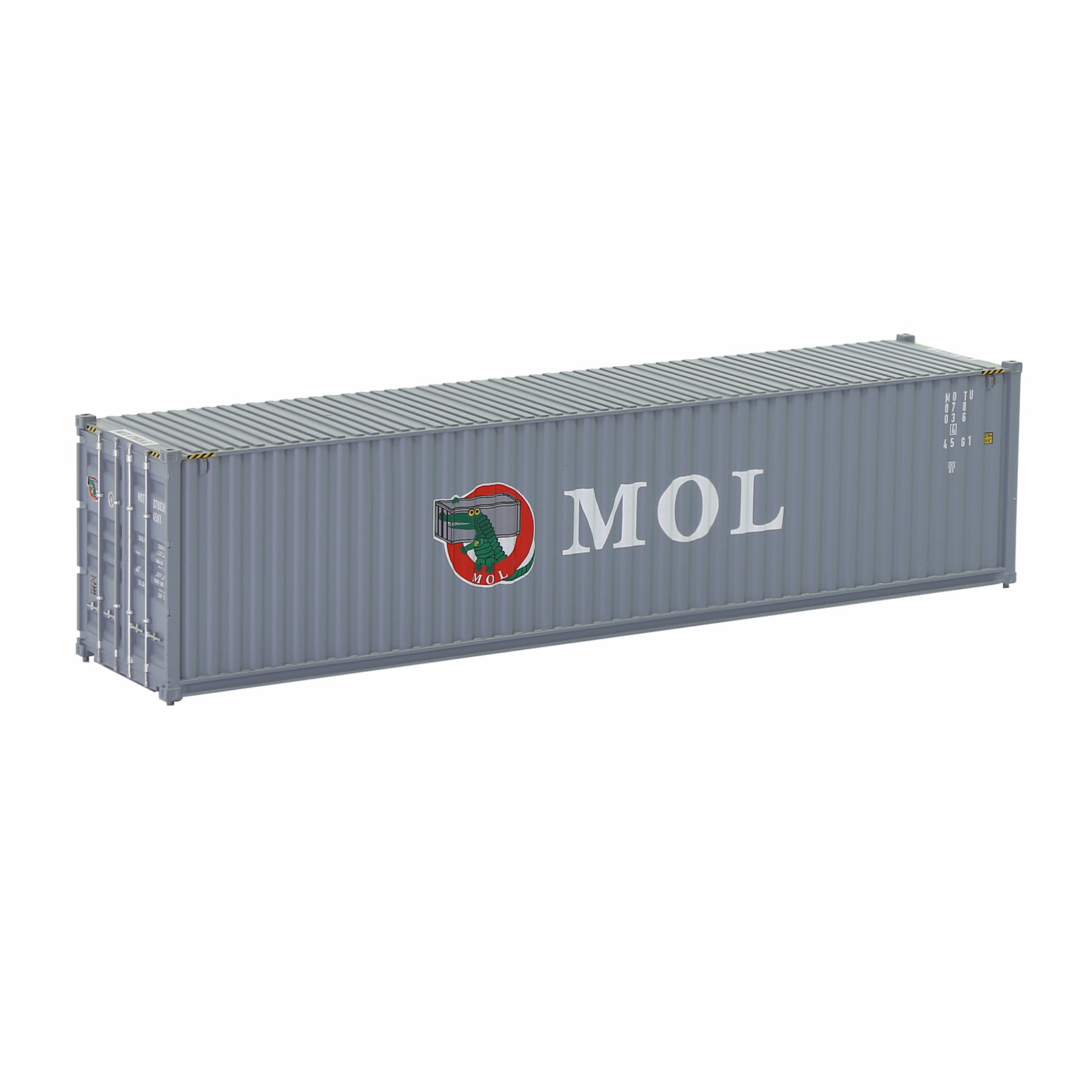40ft Container Versand Güterwagen Spur H0 Modelleisenbahn Wagen 1:87 Dekor - Bild 16 von 34