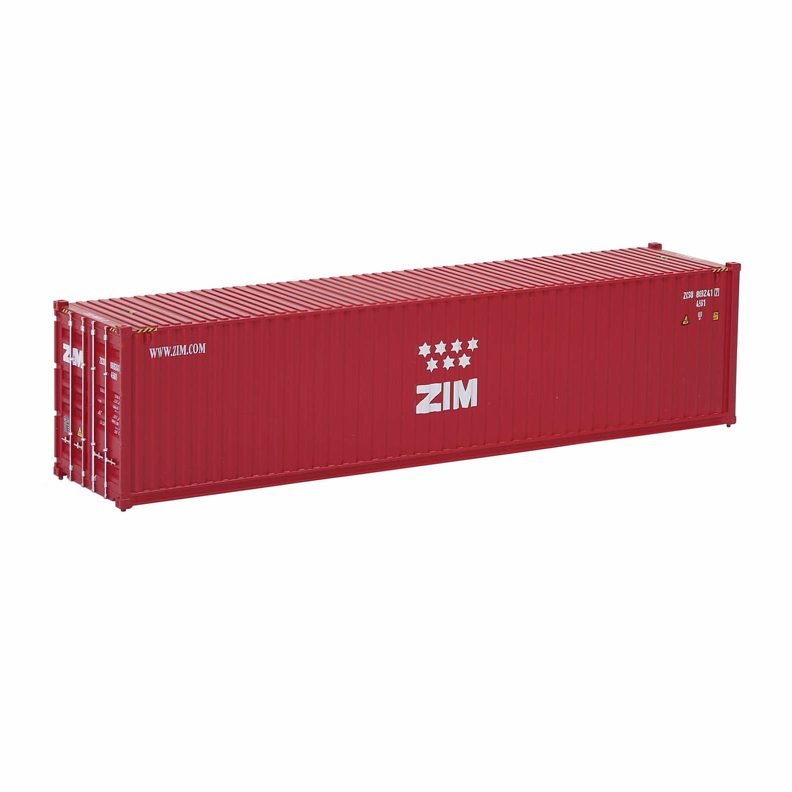 40ft Container Versand Güterwagen Spur H0 Modelleisenbahn Wagen 1:87 Dekor - Bild 17 von 34