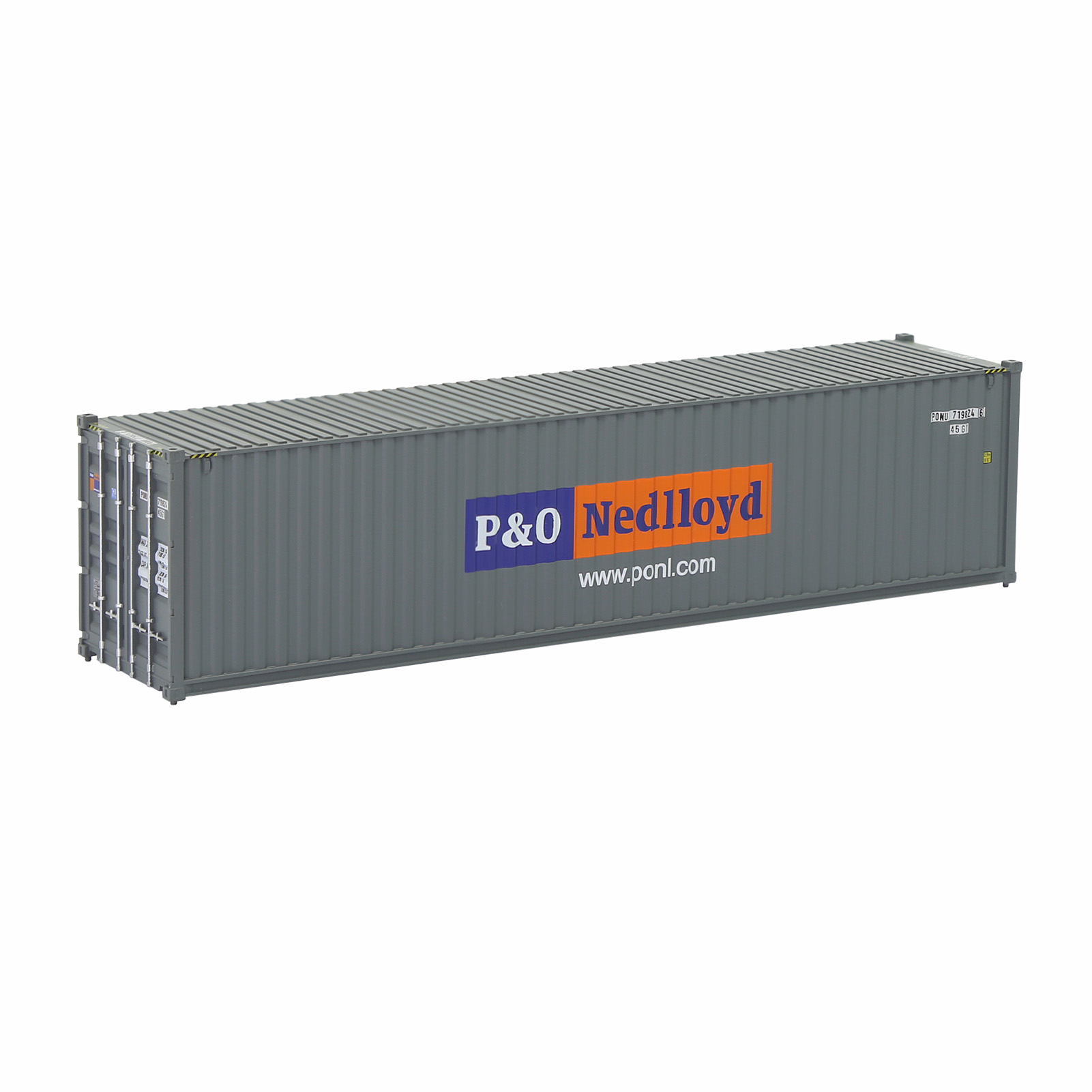 40ft Container Versand Güterwagen Spur H0 Modelleisenbahn Wagen 1:87 Dekor - Bild 21 von 34