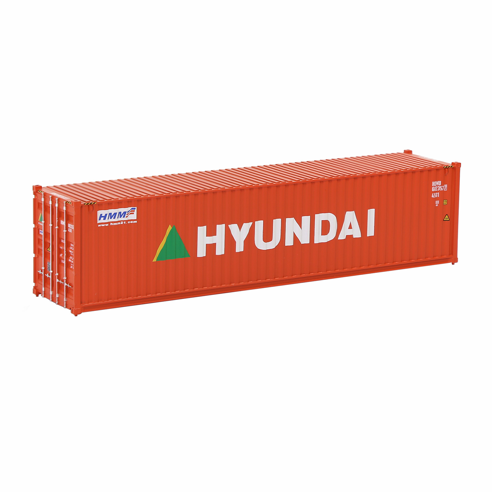 40ft Container Versand Güterwagen Spur H0 Modelleisenbahn Wagen 1:87 Dekor - Bild 22 von 34