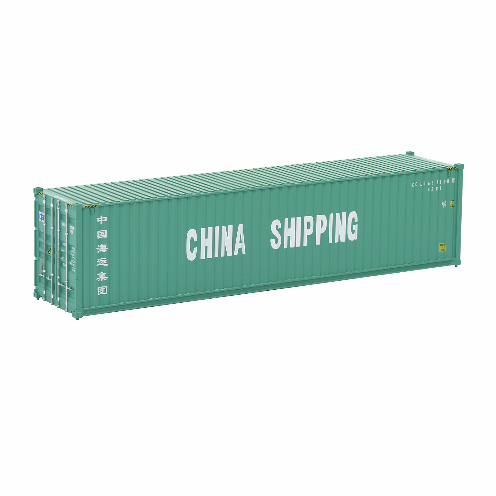 40ft Container Versand Güterwagen Spur H0 Modelleisenbahn Wagen 1:87 Dekor - Bild 30 von 34