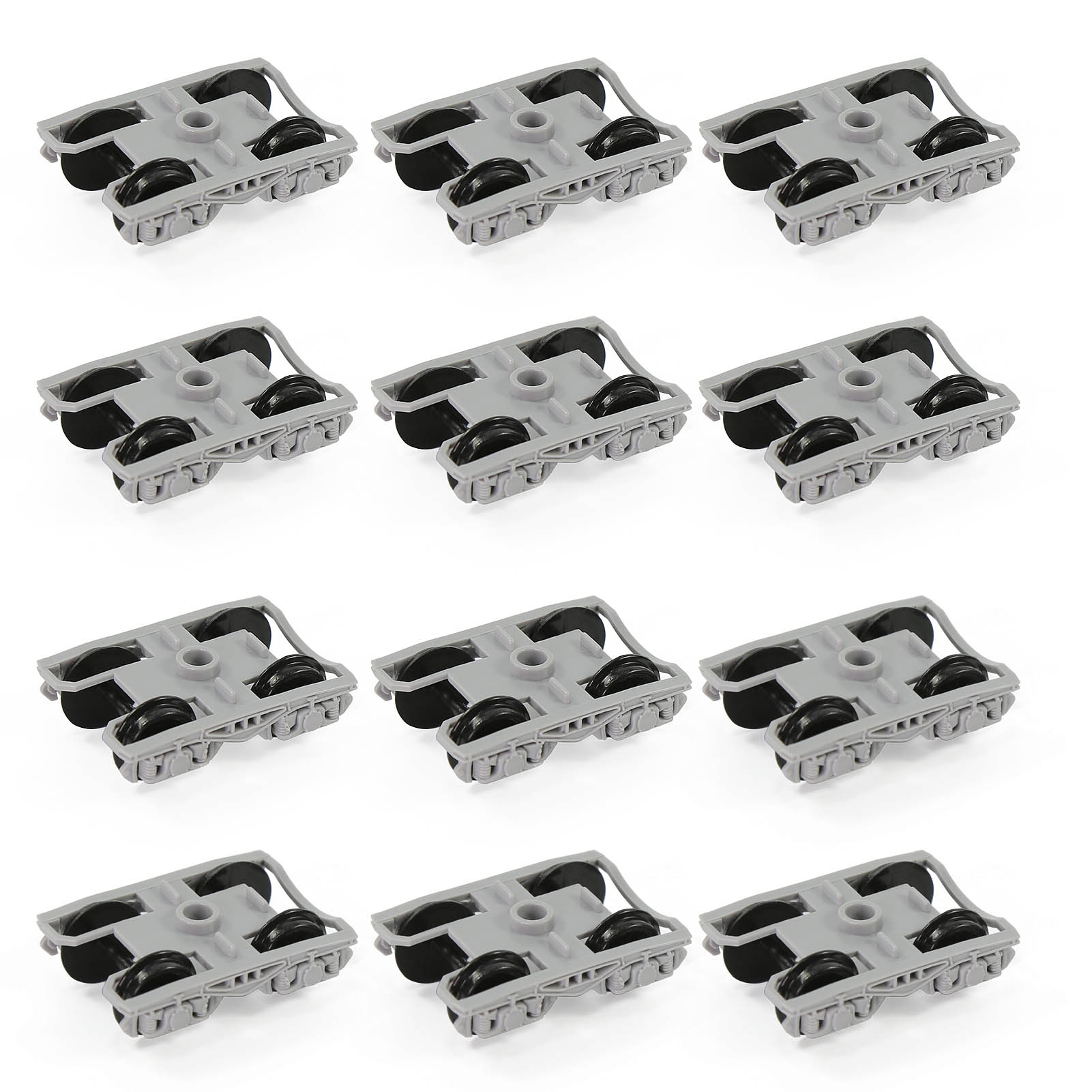 Evemodel 12pcs Bogies POM à l'échelle HO 1:87 avec roues en plastique 36 Pouces - Picture 8 of 10