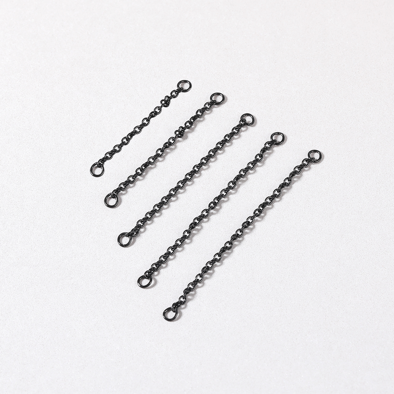 5Pcs Stainless Steel Nose Chain Double Nostril Piercing for Women Men Jewelry