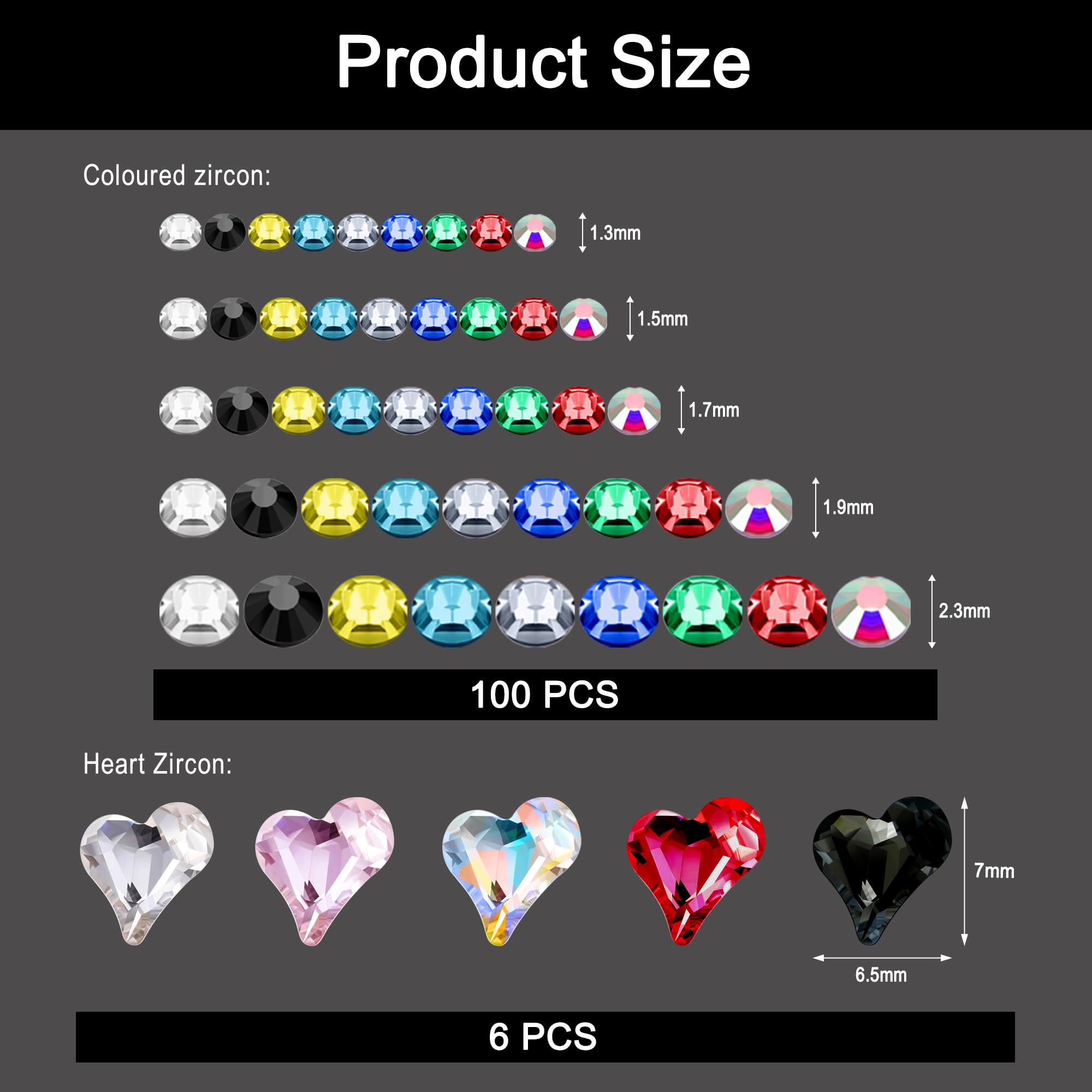 Face Crystal Eyebrow Ring Non-Piercing Nose Lip Labret Stud Fake Skin Piercing - Picture 42 of 45