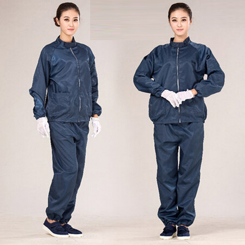 Anti-Static Split Top + Pants Protective Suits Laboratory Clothes 7 Colors - Picture 13 of 17