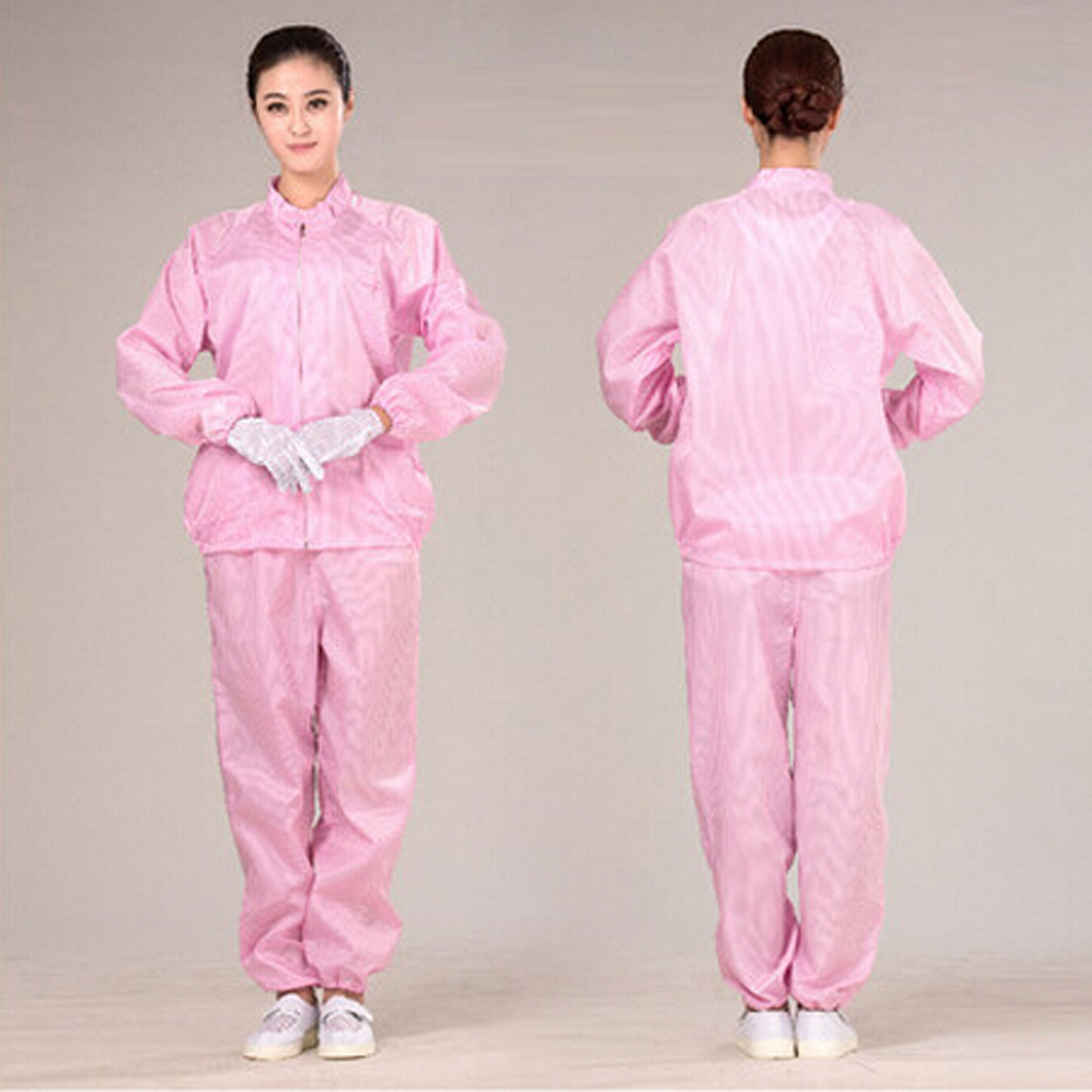 Anti-Static Split Top + Pants Protective Suits Laboratory Clothes 7 Colors - Picture 14 of 17