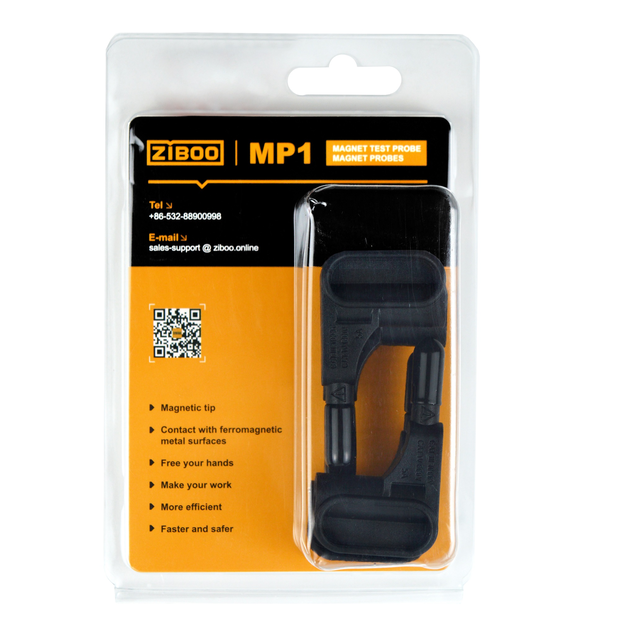 A● ZIBOO ZB-P12\ ZIBOO MP1 Magnet Probe Magnetic Probe Tips For 4 mm Banana - Foto 14 di 19