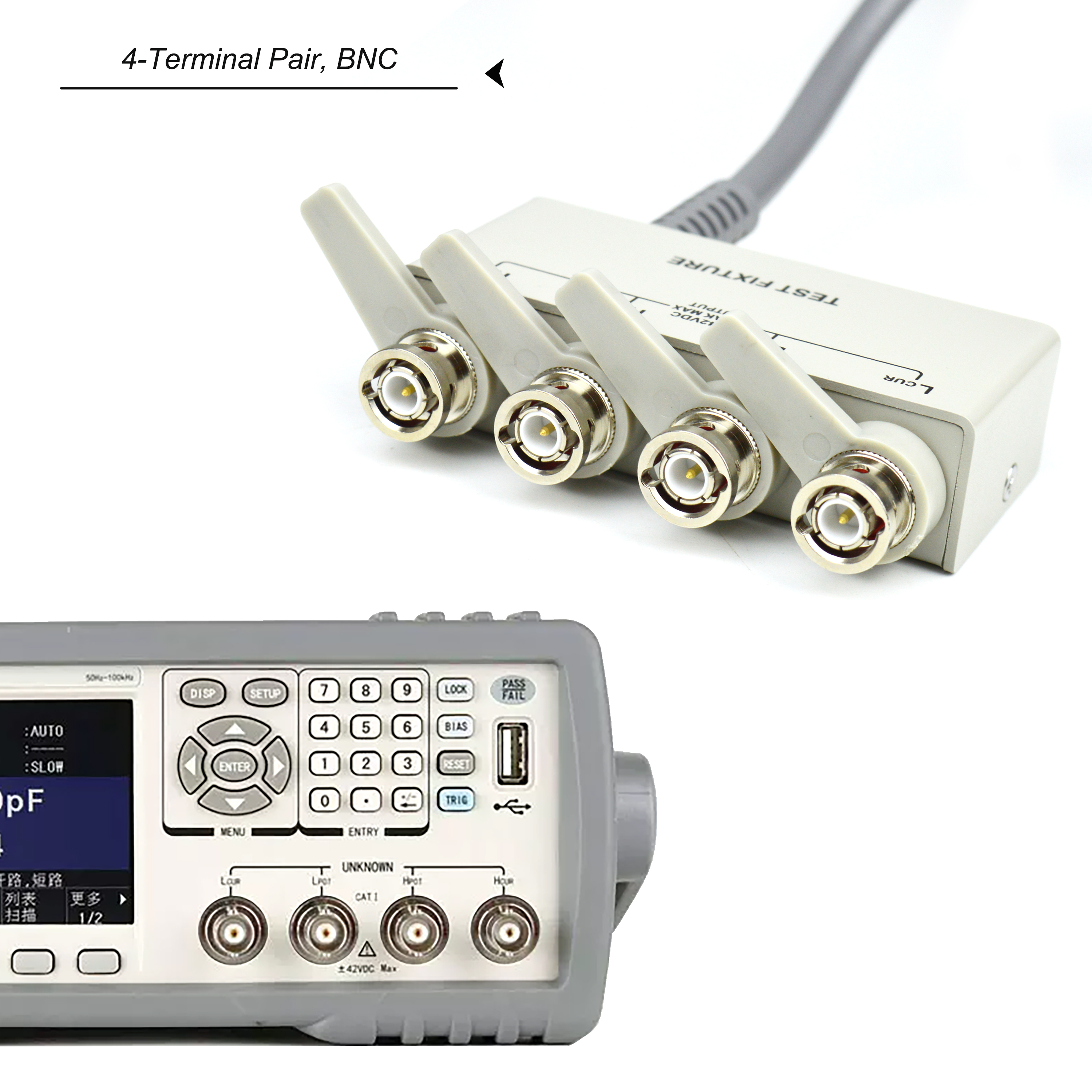 Cable de instrumento LCR de prueba Kelvin ZIBOO - Imagen 15 de 15