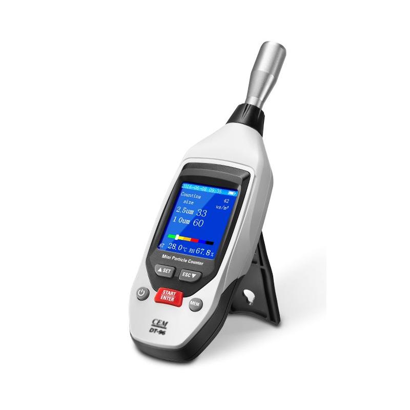 CEM DT-96 DT-96B Mini Particle Counter PM2.5 PM10 Air Temperature Humidity Meter