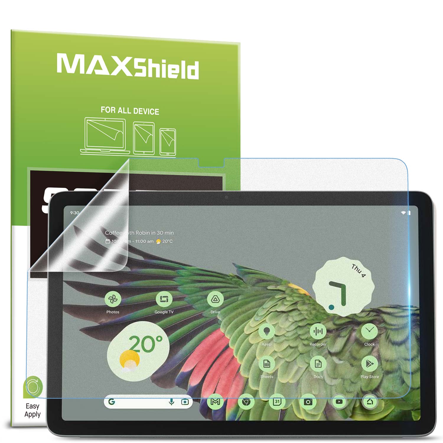 For Google Pixel Tablet Screen protector Paper Touch Hydrogel Clear Matte Film - Picture 7 of 8