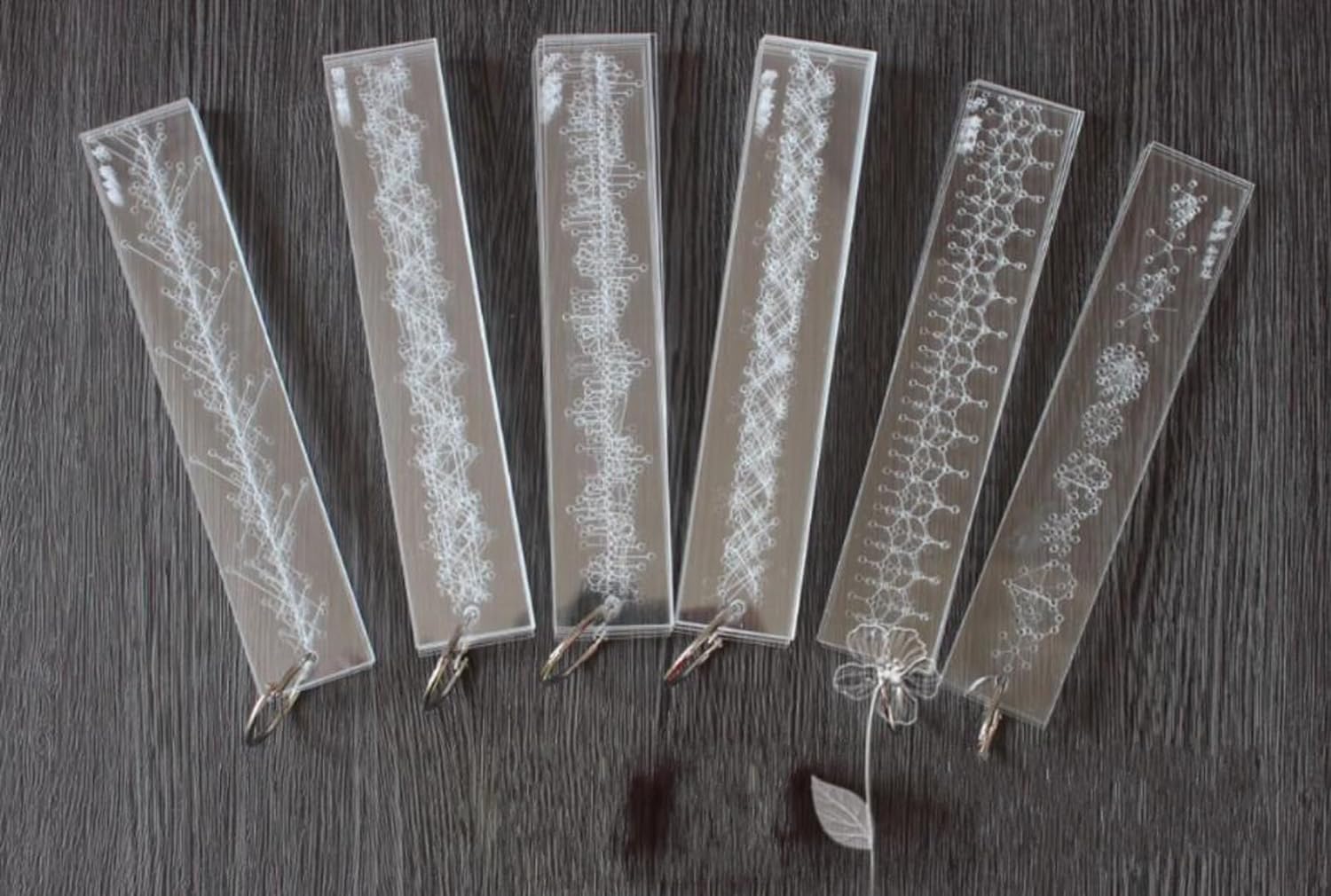 Acrylic Embroidery Quilting Templates Set Patchwork Tools LACE Quilting Ruler - Picture 9 of 9