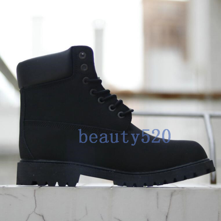 S Classic Leather Slip Waterproof Boot Durable Work Shoes Ou