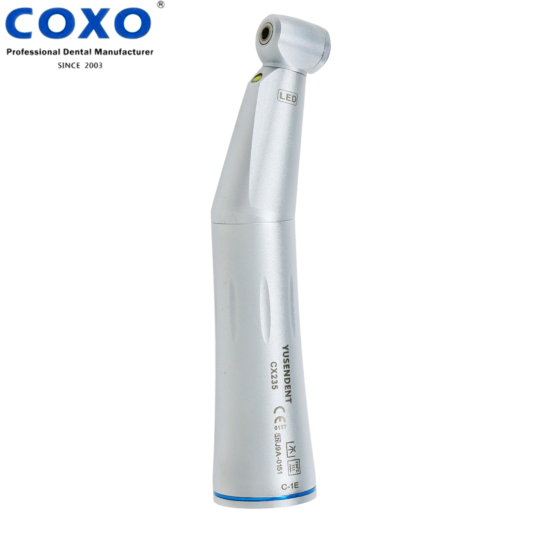 COXO Dental 1:1 Low Speed Straight Or Bend Handpiece LED Fits NSK KaVo CX235 - Picture 22 of 25