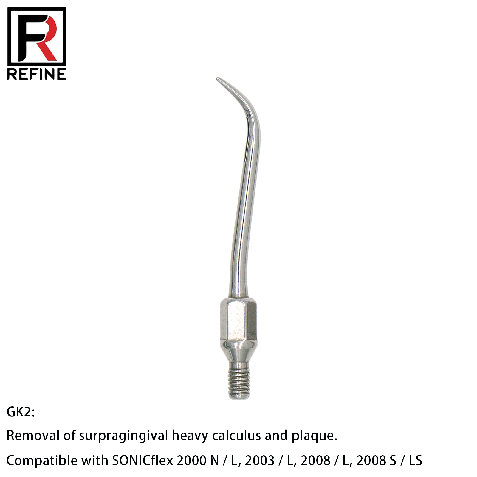Punte di ridimensionamento per scaler ad ultrasuoni dentale per manipolo scaler KAVO SonicFlex hy - Foto 31 di 52