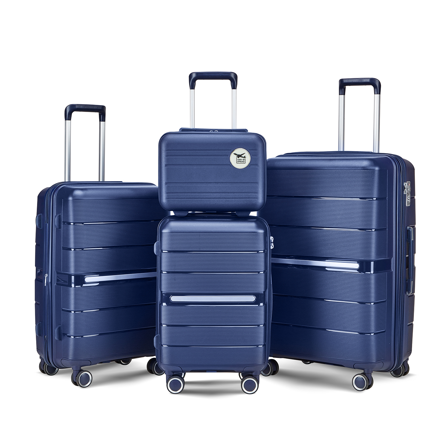 Luggage Sets 4 Piece(14/20/24/28) PP Lightweight Durable Expandable suitcase - Picture 14 of 18