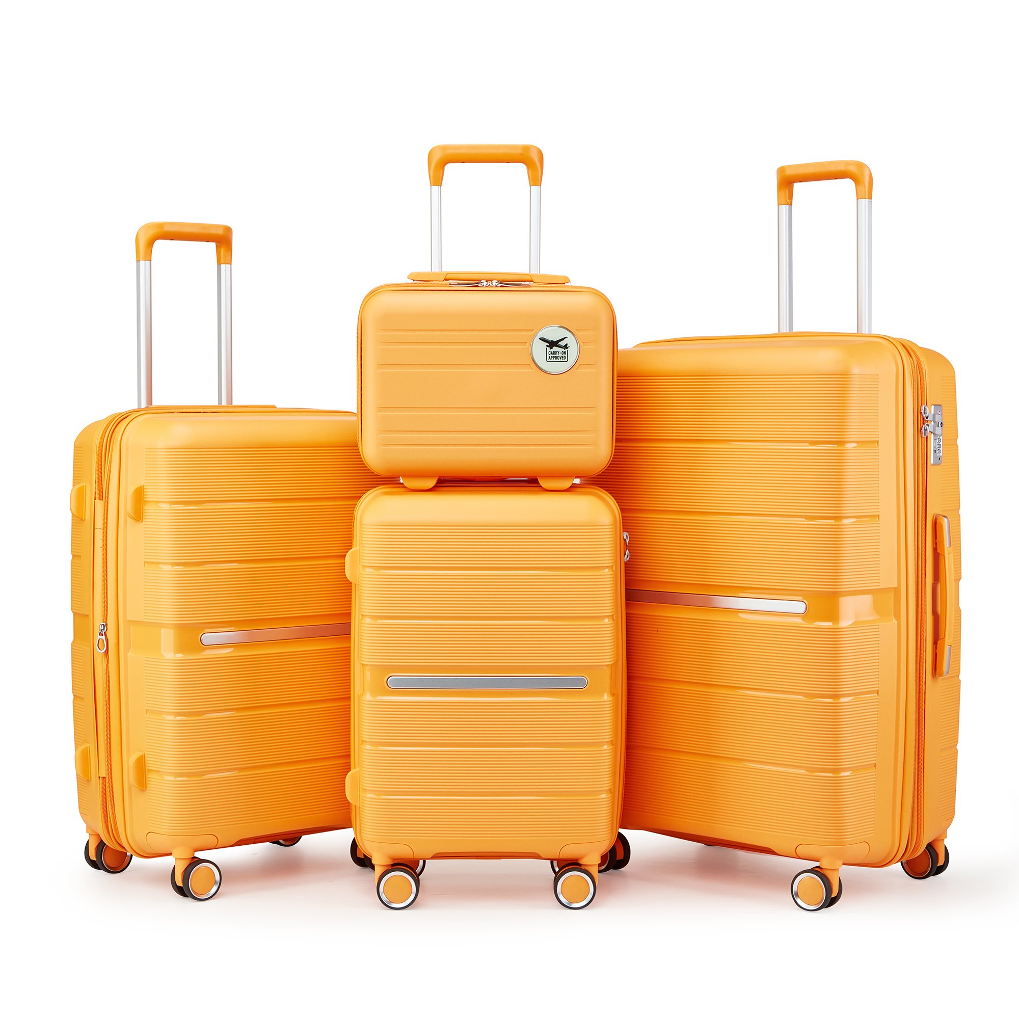 Luggage Sets 4 Piece(14/20/24/28) PP Lightweight Durable Expandable suitcase - Picture 15 of 18