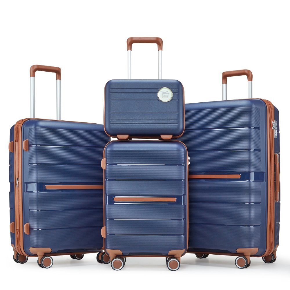 Luggage Sets 4 Piece(14/20/24/28) PP Lightweight Durable Expandable suitcase - Picture 17 of 18