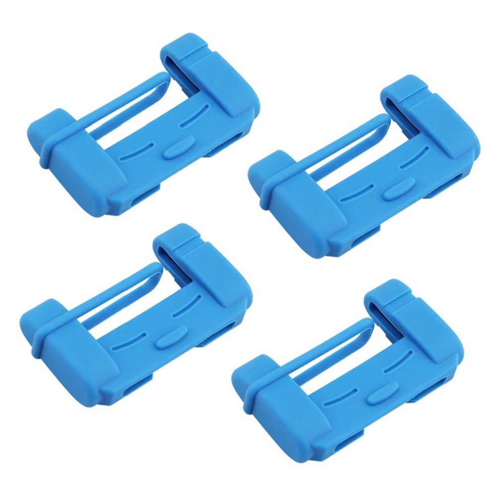 4Pcs Car Seat Safety Belt Buckle Clip Silicone Anti-Scratch Cover Universal - Picture 15 of 17